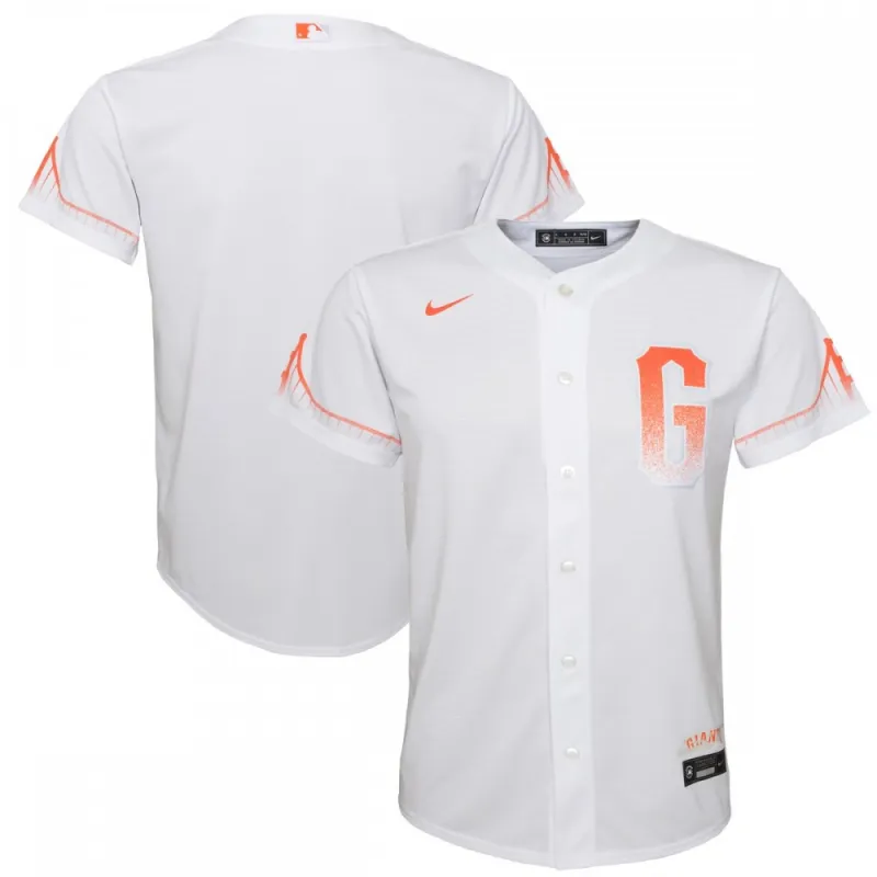 San Francisco Giants Nike Youth City Connect Replica Jersey – White