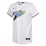 Tampa Bay Rays Nike Youth Alternate Replica Team Jersey – White