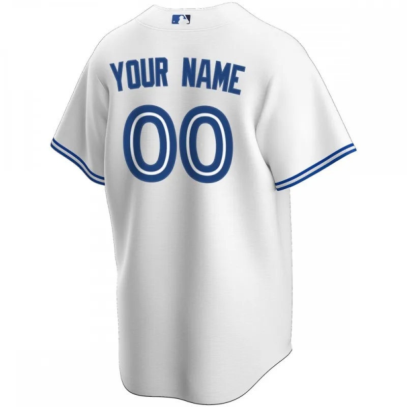 Toronto Blue Jays Nike Youth Home Replica Custom Jersey – White