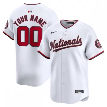 Maglia da casa in edizione limitata dei Washington Nationals Nike Youth - Bianca