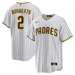 Maglia da gioco Nike replica alternativa per ragazzi di Xander Bogaerts dei San Diego Padres - Bianca Xander Bogaerts San Diego Padres Nike Youth Alternate Replica Player Jersey – White