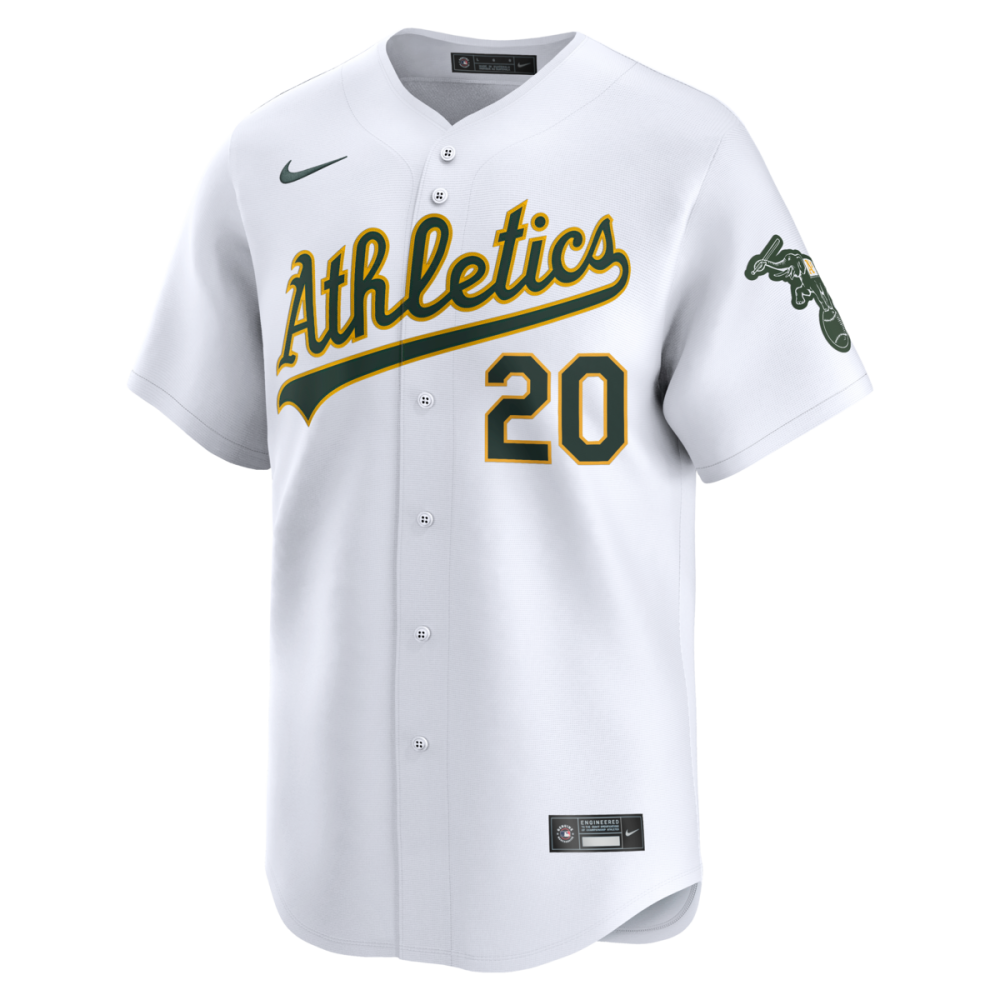 Zack Gelof Oakland Athletics Nike Youth Home Limited Player Jersey #8211; White