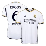KROOS #6 CHAMPIONS Real Madrid Premium-Heimtrikot 2023/24 KROOS #6 CHAMPIONS Real Madrid Heimtrikot Premium 2023/24