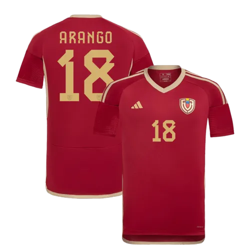 ARANGO #18 Venezuela Home Männer Fußball Trikot Copa America 2024