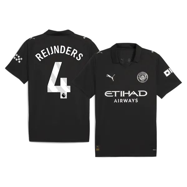 25/26 REIJNDERS #4 Manchester City kit - A-Grade Quality Detail View