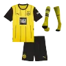 Borussia Dortmund Home Kids Soccer Jerseys Full Kit 2024/25