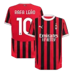 RAFA LEAO #10 AC Milan Home Premium Soccer Jersey 2024 UCL RAFA LEAO #10 AC Milan Home Premium Soccer Jersey 2024 UCL