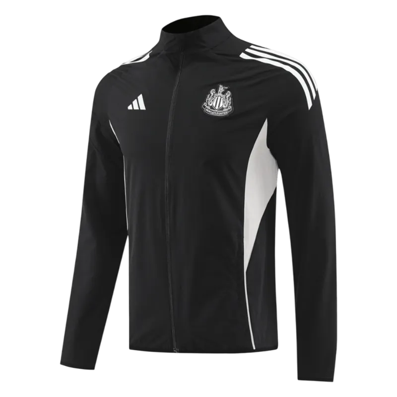 Newcastle United Windbreaker Jacket 2025/26 Black