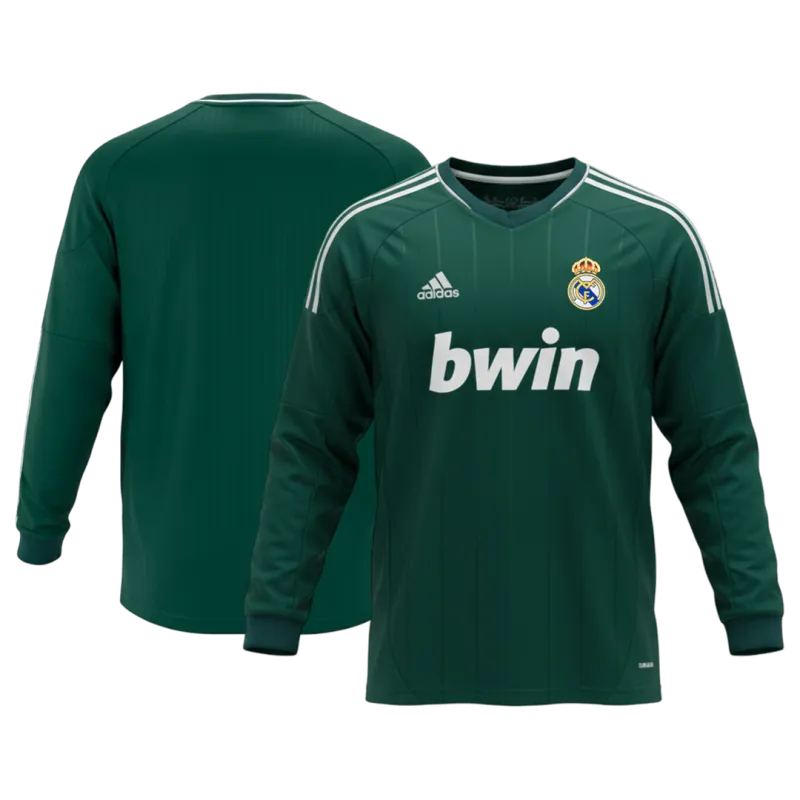Retro Soccer Jersey Real Madrid Third Away Long Sleeve 2012/13