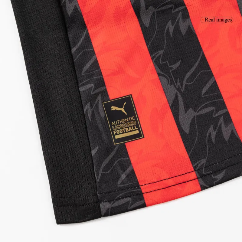 AC Milan Home Kids Soccer Jerseys Kit 2025/26