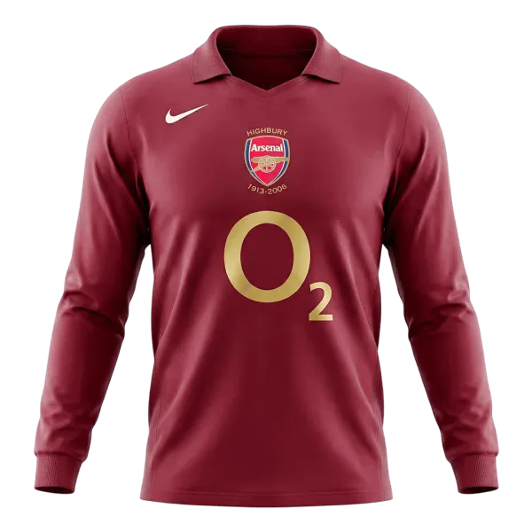 Men's 05/06 long sleeve football jersey - A-Grade Quality Detail View