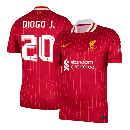 DIOGO J. #20 Camisola de futebol do Liverpool 2024/25 /UCL