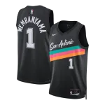 Wembanyama #1 San Antonio Spurs Männer Swingman Jersey 2025/26 - Stadt Edition Wembanyama #1 San Antonio Spurs Men’s Swingman Jersey 2025/26 – City Edition