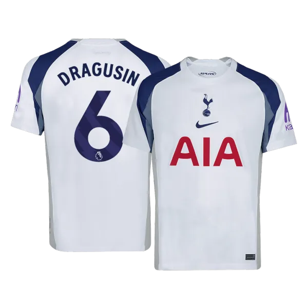 DRAGUSIN #6 Tottenham Hotspur 25/26 Fußballtrikot - A-Grade Qualität Detailansicht