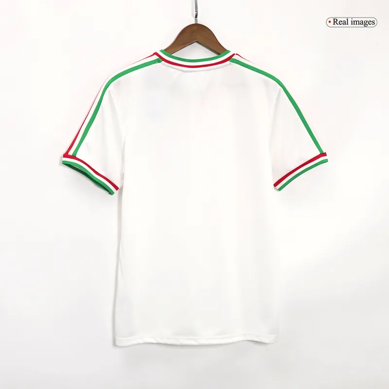 Mexiko Remake Fußball Trikot 1985 Retro Weiß