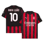 RAFA LEAO #10 AC Milan Home Soccer Jersey 2025/26