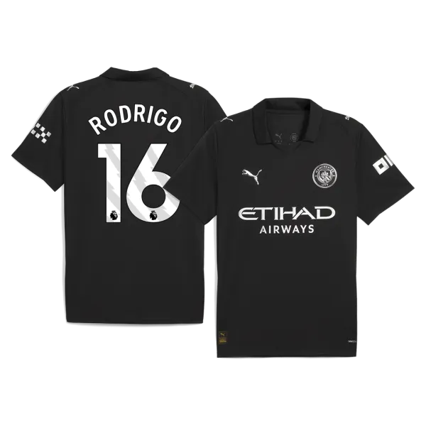 RODRIGO #16 Manchester City 25/26 soccer kit - A-Grade Quality Detail View