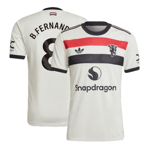 B.FERNANDES #8 Manchester United Third Away Premium Soccer Jersey 2024/25