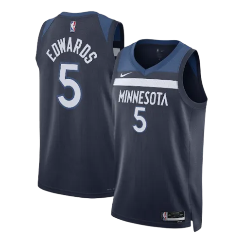 EDWAROS #5 Minnesota Timberwolves Men's Jersey 2026 - Icon Edition