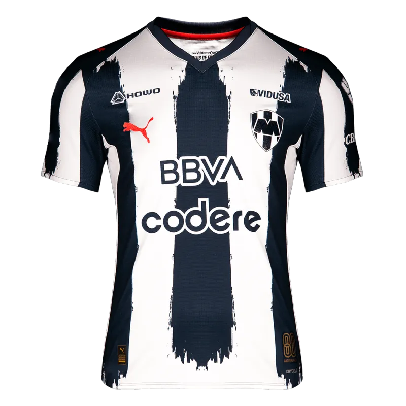 Maglia da calcio casalinga del Monterrey 2025/26