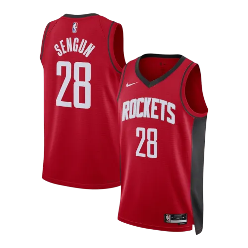 Camiseta Swingman de hombre de Şengün #28 de los Houston Rockets - Edición Icon