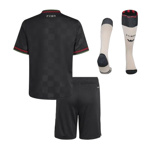 Bayern München Dritte Auswärts Kinder Fußball Trikots Full Kit 2025/26