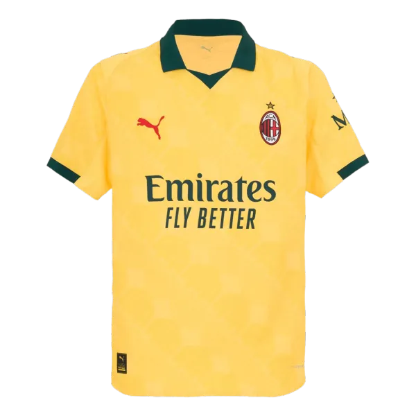 25/26 AC Milan Third Player Version Jersey - A-Grade Quality Detail View