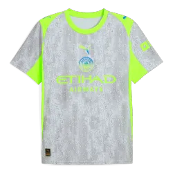 US16.99 - Manchester City Third Away Soccer Jersey 2025/26