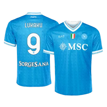 LUKAKU #9 Napoli Home Men's Soccer Jersey 2025/26