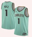 BALL #1 Charlotte Hornets Men's Swingman Jersey - City Edition BALL #1 Charlotte Hornets Men’s Swingman Jersey – City Edition