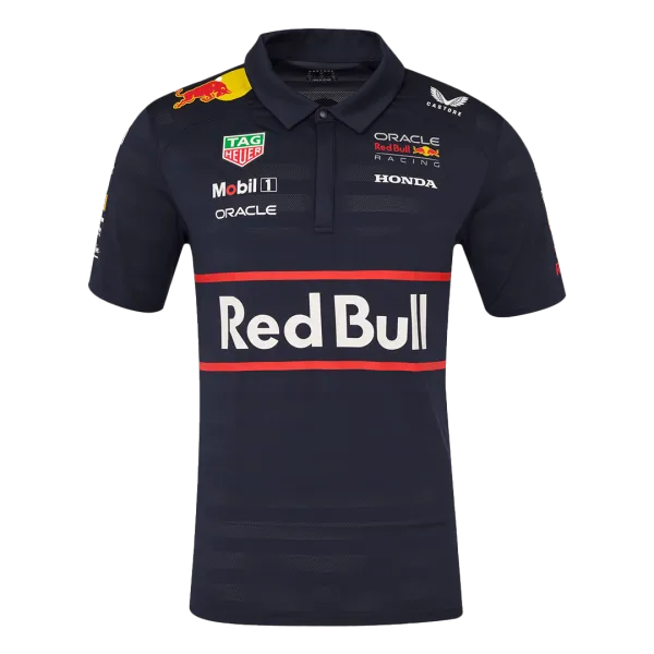 Polo de Red Bull F1 - Calidad de primera categoría. Vista detallada