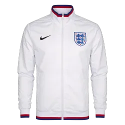 White England Track Men's Jacket 2026 World Cup front view, showcasing England national team jacket crest.