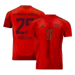 MULLER #25 Maglia da calcio Bayern Monaco Home 2024/25 Maglietta da calcio Bayern Monaco #25 Home 2024/25