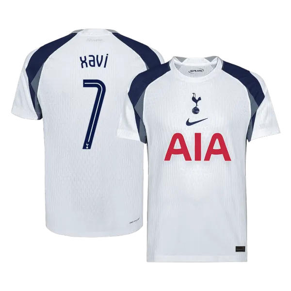 25/26 XAVI #7 Tottenham Hotspur soccer authentic kit - A-Grade Quality Detail View
