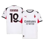 FOFANA #19 AC Mailand Auswärts Fußballtrikot 2025/26 FOFANA #19 AC Mailand Auswärts-Fußballtrikot 2025/26