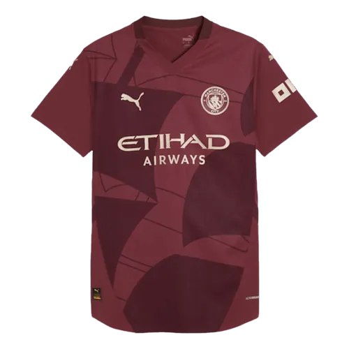 Manchester City Third Away Player Version Men's Jersey