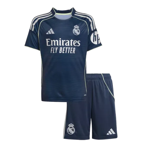 Maglie calcio Real Madrid Away Bambini Kit 2025/26