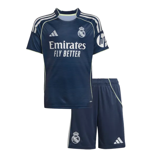 25/26 Real Madrid Away Kids Kit - A-Grade Quality Detail View