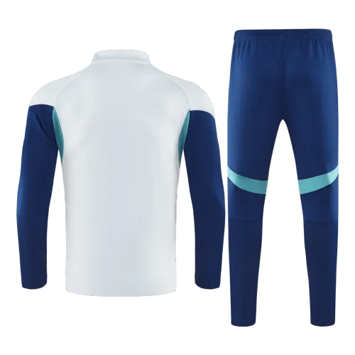 Arsenal 1/4 Zip Tracksuit 2025/26 Kids White