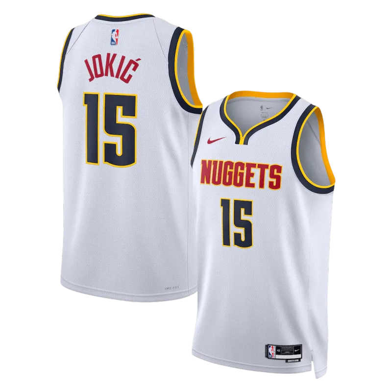 Jokić #15 Denver Nuggets Men’s Swingman Jersey – Association Edition