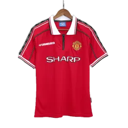 Vintage Soccer Jersey Retro Manchester United Home 1998 - product photo Vintage Soccer Jersey Retro Manchester United Home 1998 product image