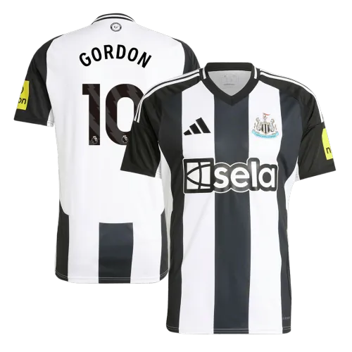 GORDON #10 Newcastle United Home Soccer Jersey 2024/25