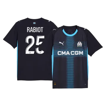 RABIOT #25 Marseille Away Men's Soccer Jersey 2025/26