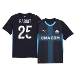 RABIOT #25 Maglia da calcio Marsiglia in trasferta 2025/26 RABIOT #25 Marsiglia Maglia da Calcio Away 2025/26