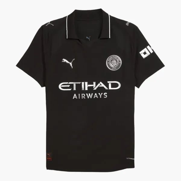 Manchester City 25/26 away player version jersey - A-Grade Quality Detail View