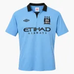 12/13 Manchester City Retro Home Jersey 12/13 Manchester City Retro Home Jersey — AI-generated product preview, front view