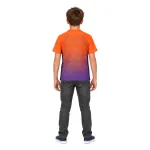 16/17 Manchester City Retro Third Kids Jersey — AI model preview, full-body back view