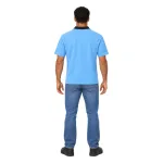 12/13 Manchester City Retro Home Jersey — AI model preview, full-body back view
