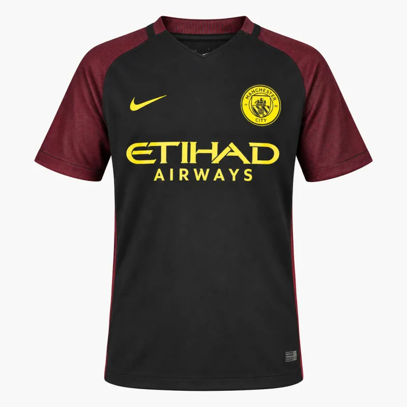 16/17 Manchester City Retro Away Kids Jersey — AI-generated product preview, front view