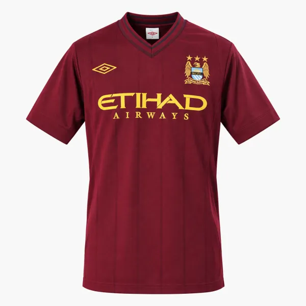 12/13 Manchester City Retro Away Jersey - AI-generated product preview, front view